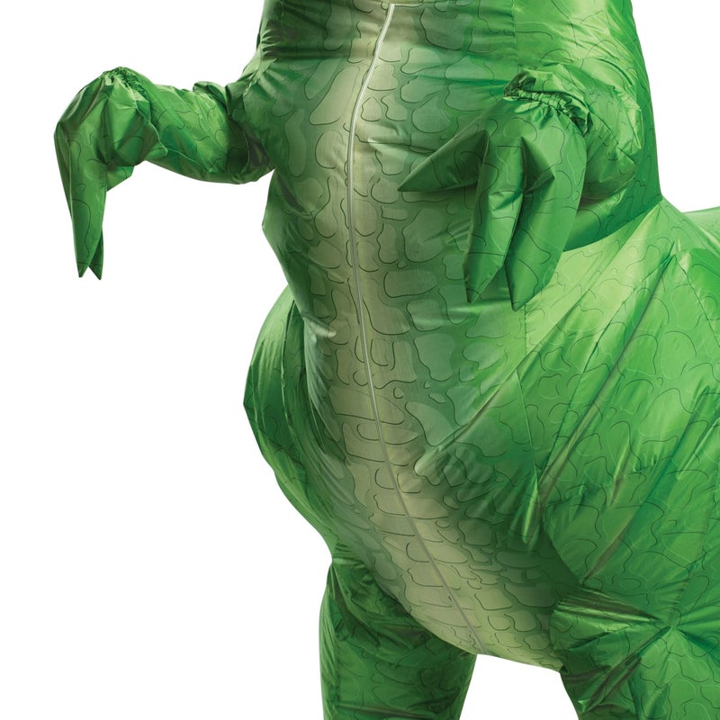 Disguise Disney Pixar Rex Inflatable Toy Story 4 Adult Costume -Green, One Size Adult - Image 3